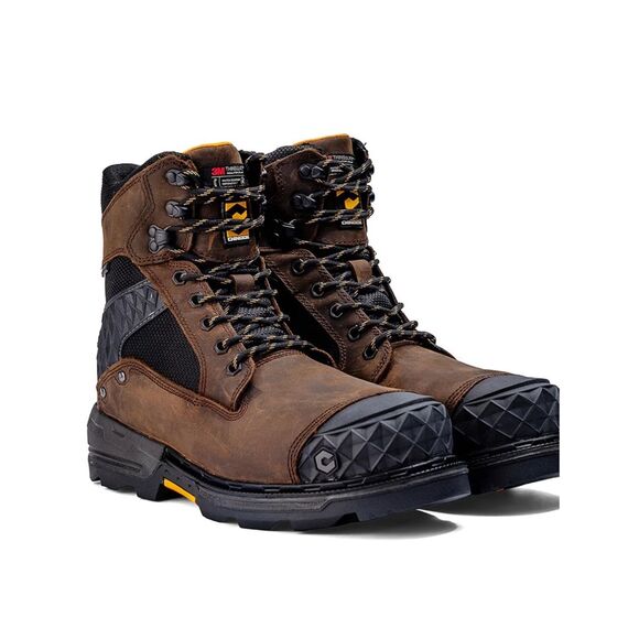 Chinook Pallet Jack Brown & Black Men\'s Work Boots w/Composite Toe (Size: 10) main image 13